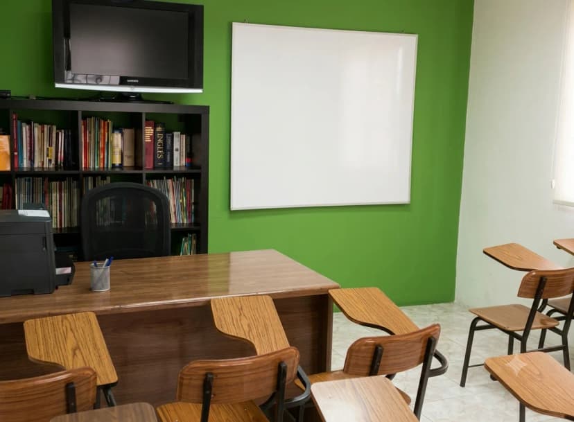 Aula de clases - Centro de Idiomas Victoria López